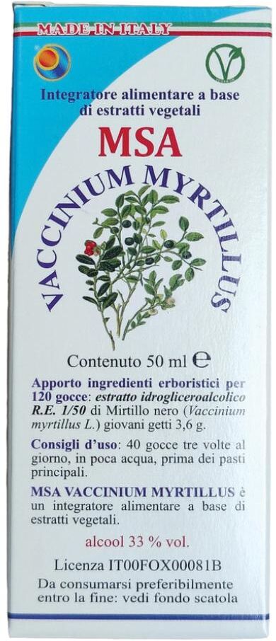 Herboplanet Msa Vaccinium Myrtil 50ml