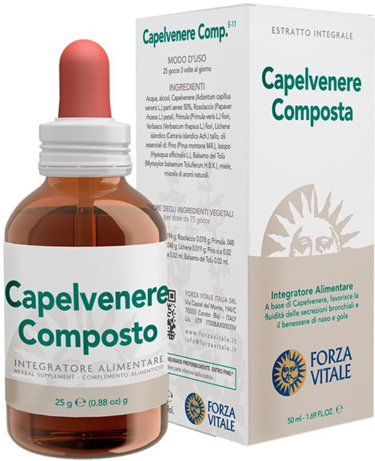 Forza Vitale Capelvenere Comp Ecosol Gocce