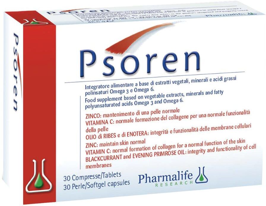 Pharmalife Research Srl Psoren 30cpr+30prl