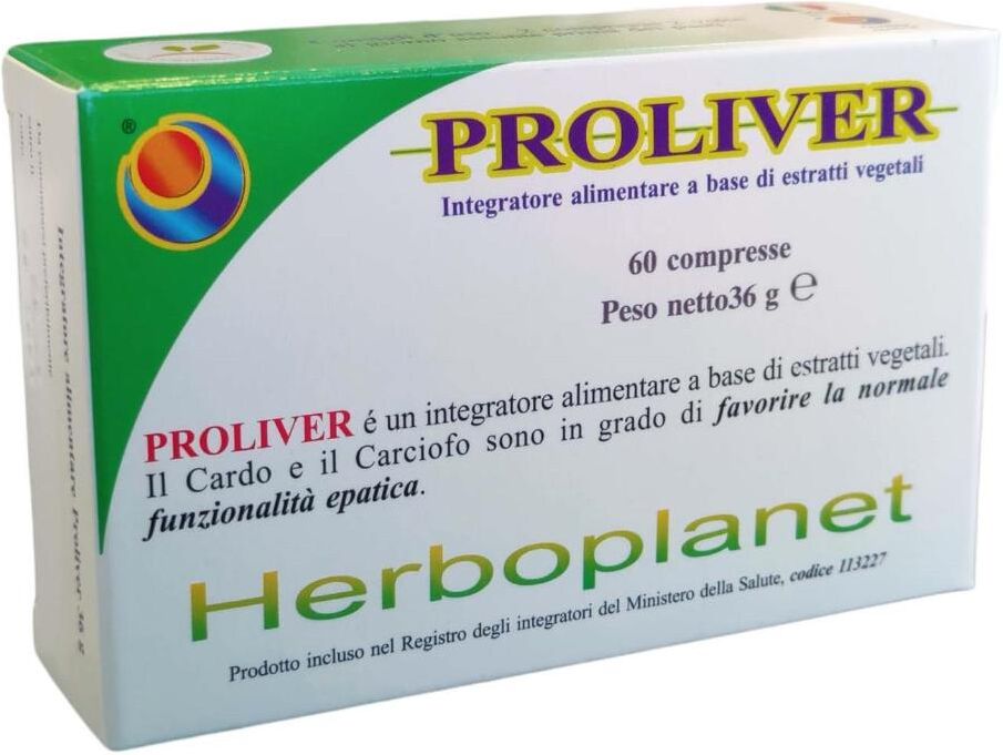 Herboplanet Proliver Integrat 60cpr 36g