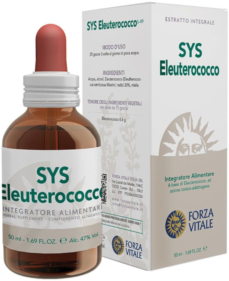 Forza Vitale Sys Eleuterococco Gocce 50ml