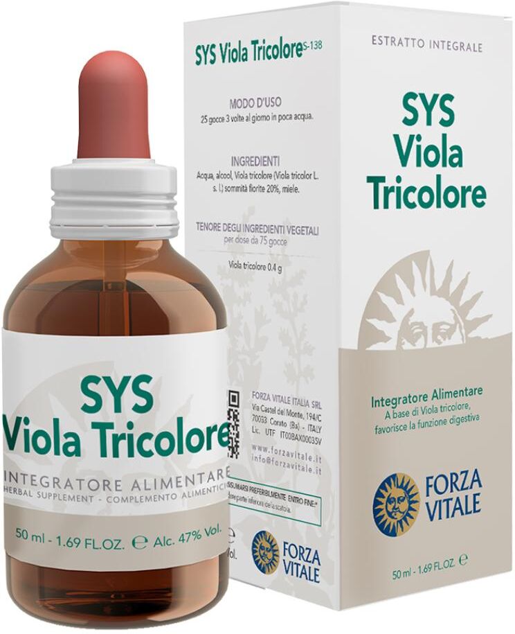 Forza Vitale Sys Viola Tricolore Gocce 50ml