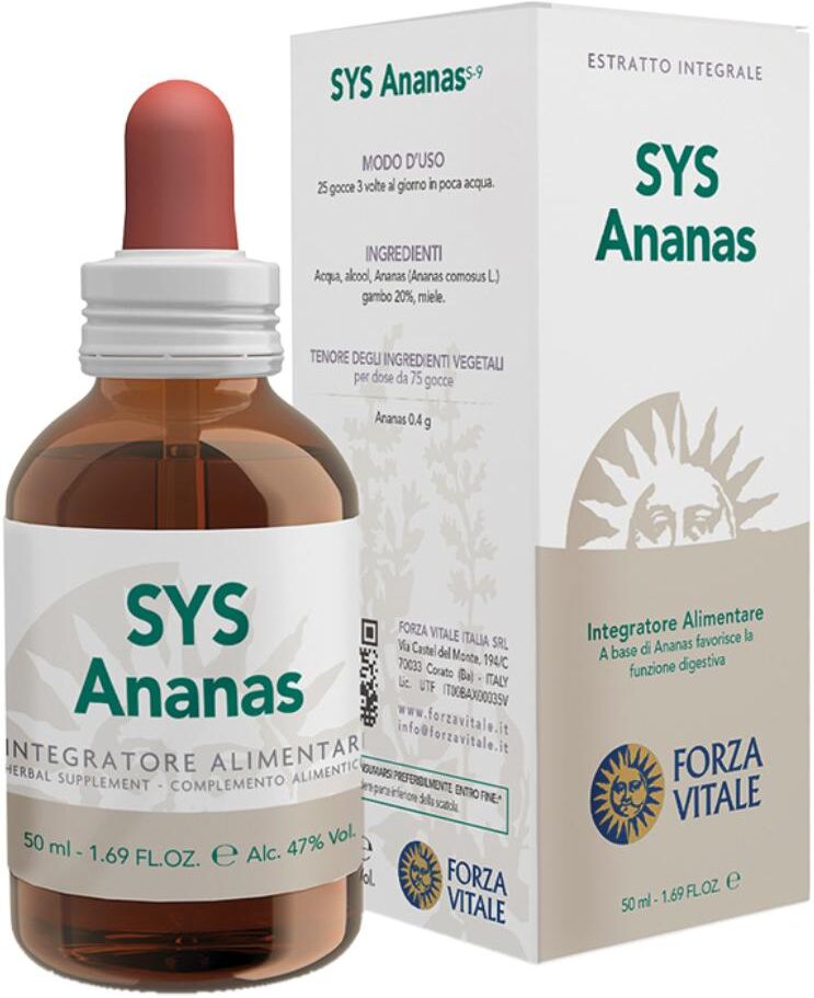 Forza Vitale Sys Ananas Gtt 50ml Fvt