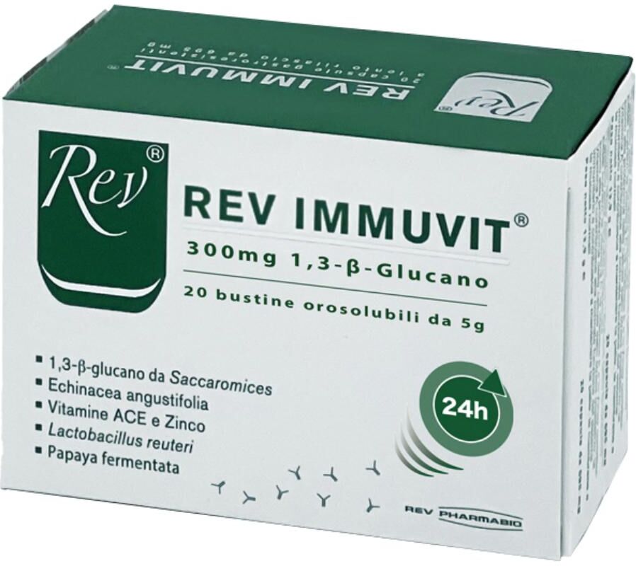 Rev Pharmabio Srl Rev Immuvit Integ 20 Buste