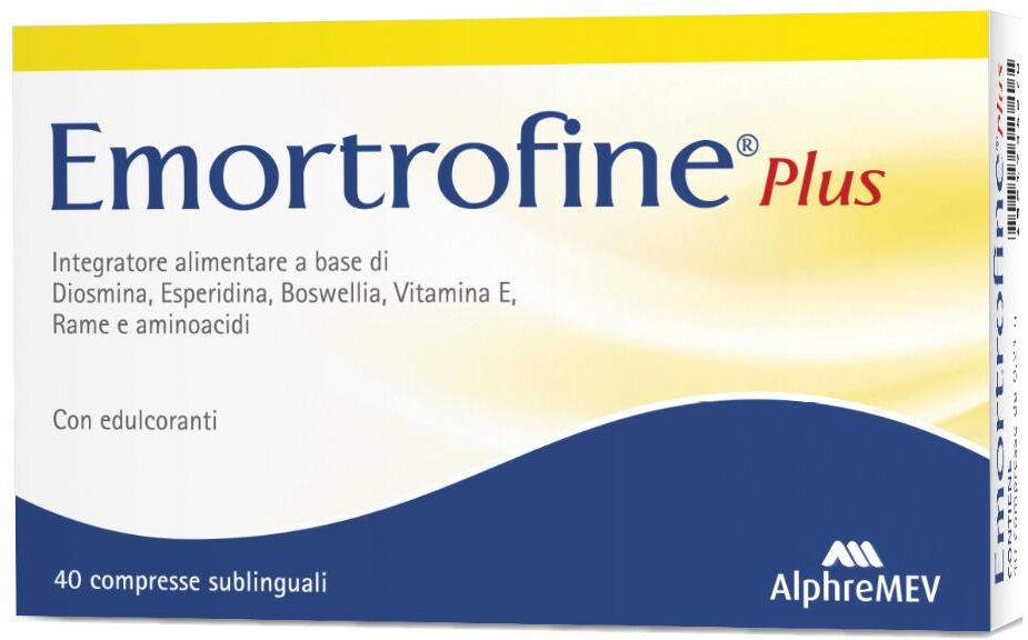 Agave Srl Emortrofine Plus 40cpr