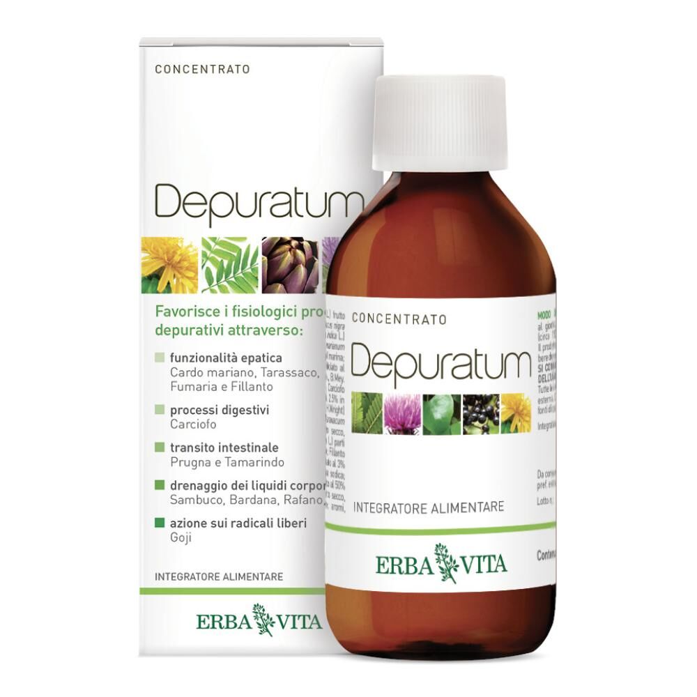 Erba Vita Depuratum Conc 200ml Ebv