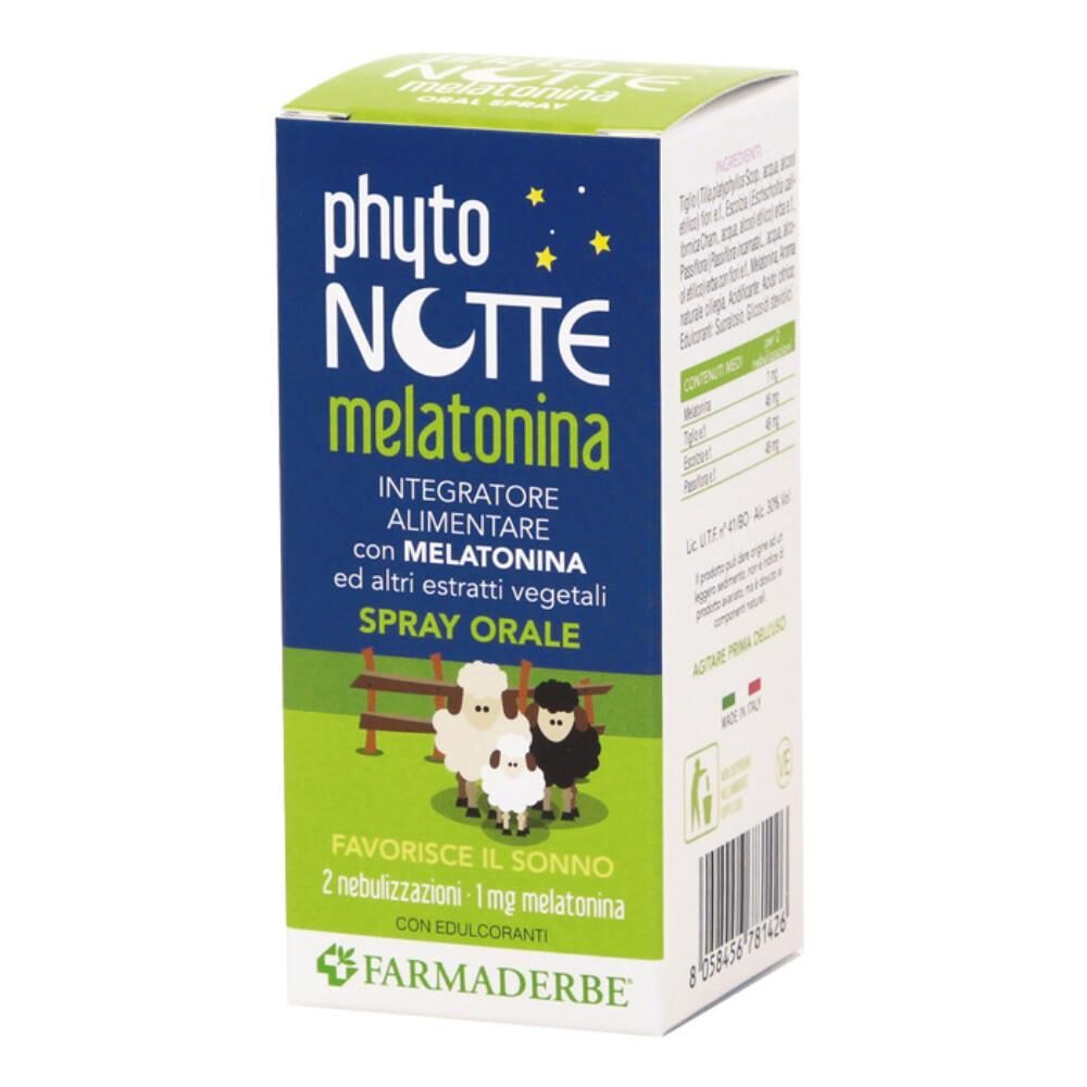 Farmaderbe Phyto Notte Melatonina Spray