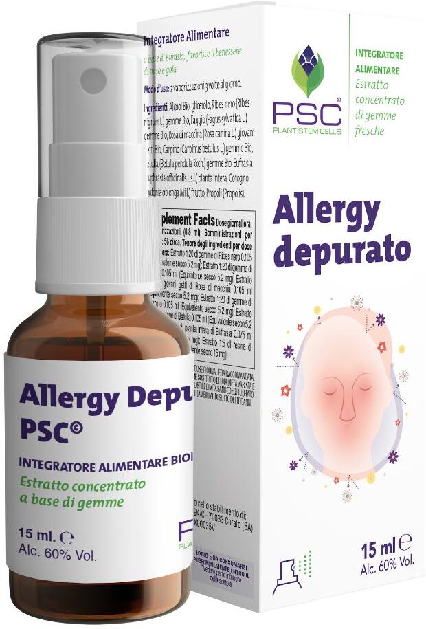 Forza Vitale Italia Srl Allergy Depurato Psc Spray15ml