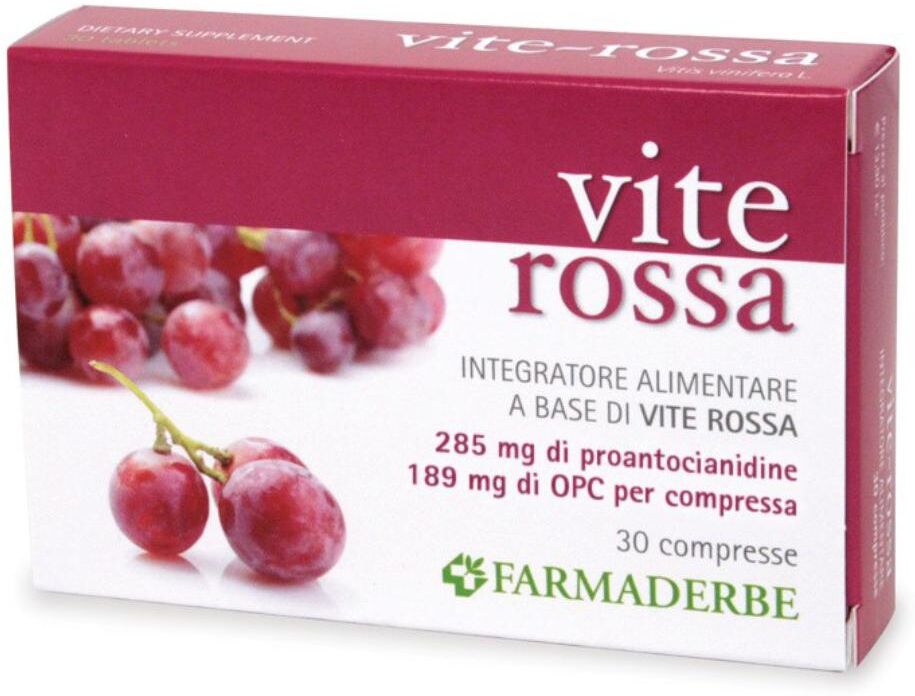 Farmaderbe Vite Rossa 30cpr Fdr