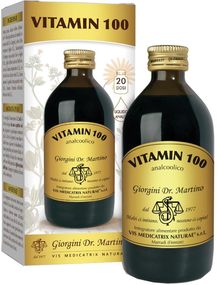 Dr.Giorgini Ser-Vis Srl Vitamin 100 Liq.Analc.200mlsvs