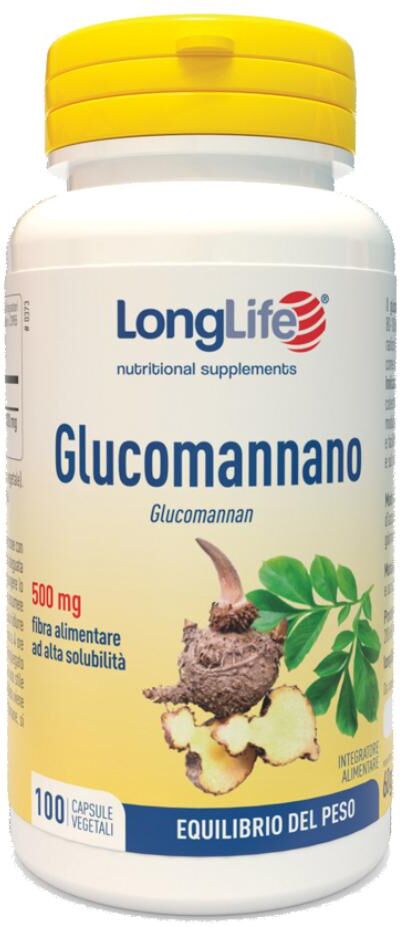 Longlife Glucomannano 100 Cps