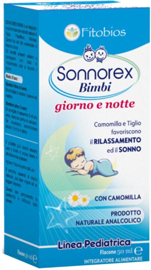 Fitobios Srl Sonnorex*bimbi Gtt 50ml