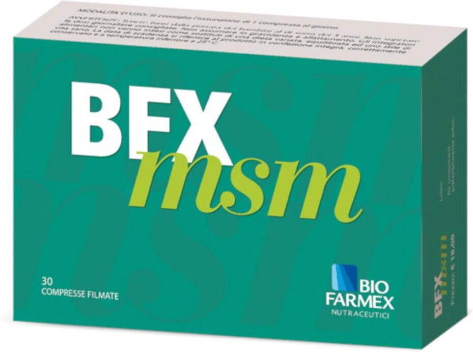 Biofarmex Srl Bfx Msm 30cpr