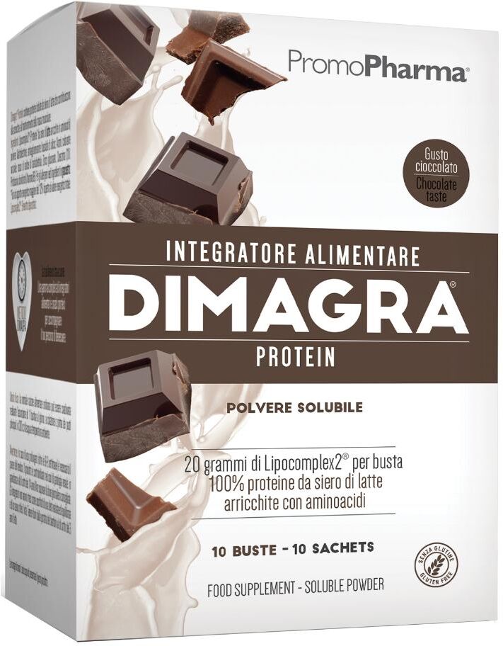 Promopharma Spa Dimagra Prot.Cacao 10 Bust.