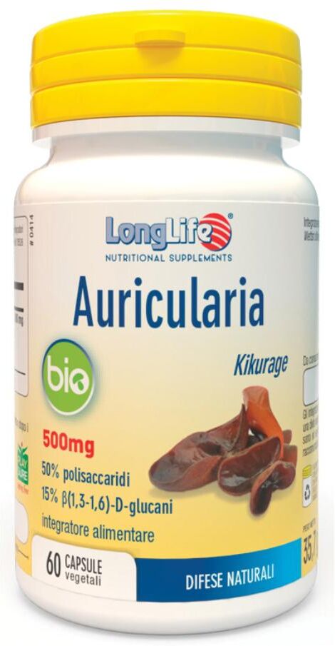 Longlife Srl Longlife Auricularia Bio 60cps