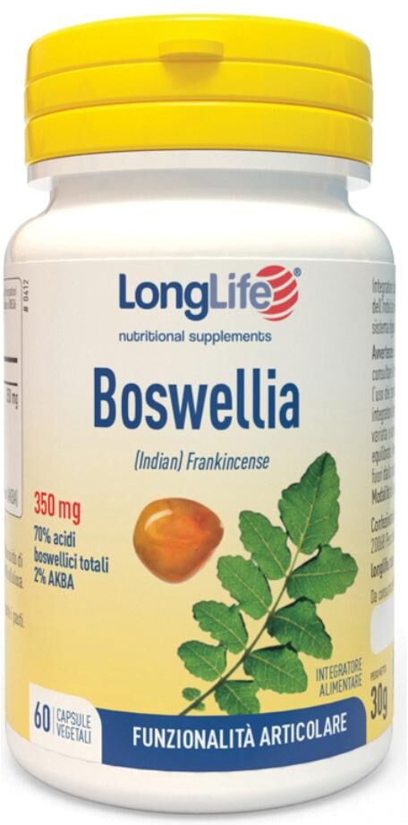 Longlife Srl Longlife Boswellia 60cps Veg