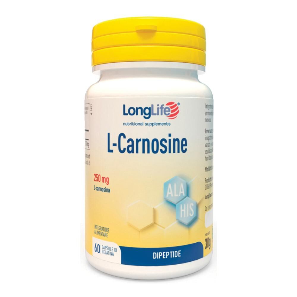 Longlife L-Carnosine 60 Cps