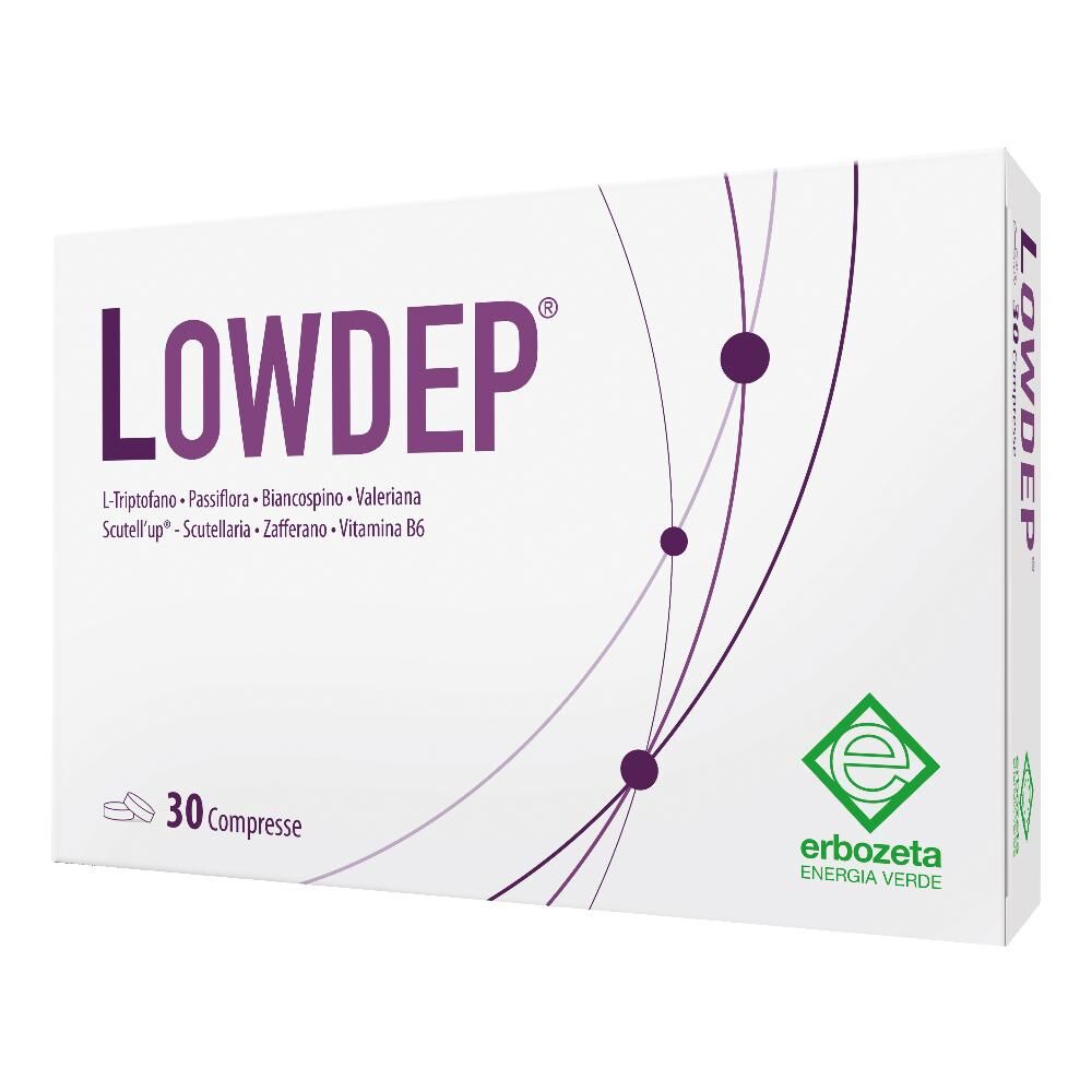Erbozeta Spa Lowdep 30 Compresse- Integratore Per Il Sistema Nervoso