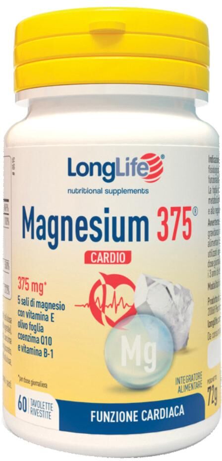 Longlife Srl Longlife Magnesium 375 Cardio