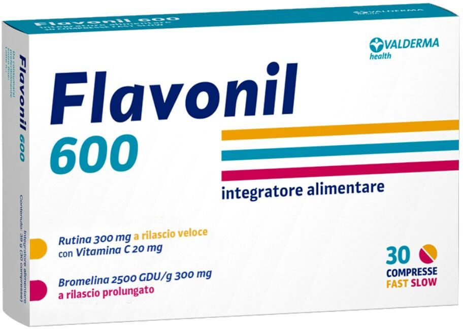 Valderma Flavonil*600 30 Cpr