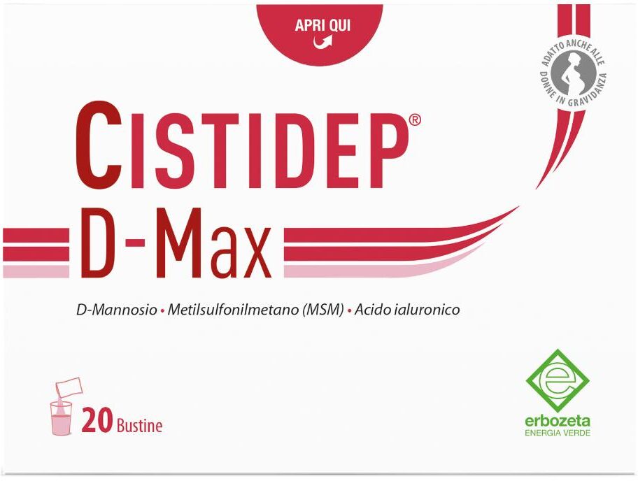 Erbozeta Spa Cistidep D Max 20 Bust.