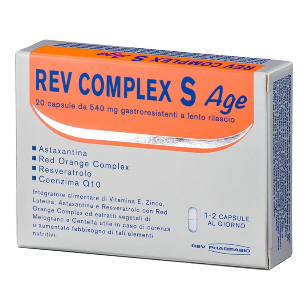 Rev Pharmabio Srl Rev Complex S Age 20cps