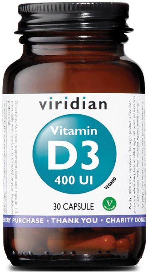 Natur Srl Viridian Vit.D3  400ui 30cps