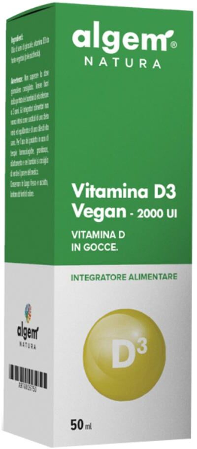 Algem Natura Srl Algem Vit.D3 Gtt 2000ui 50ml