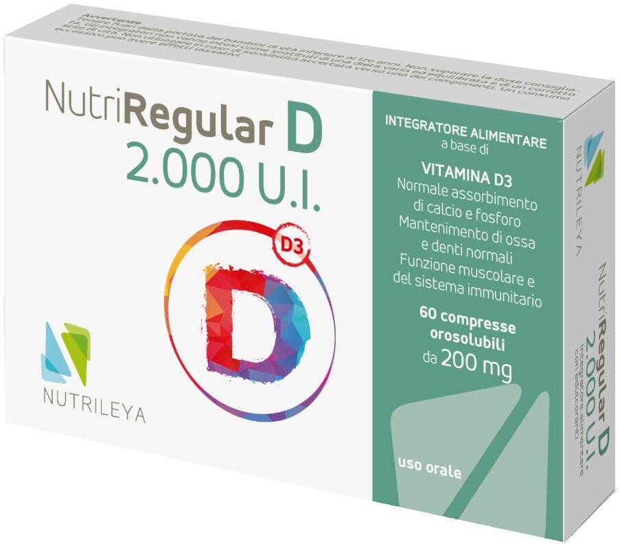 Nutrileya Srl Nutriregular D 2000ui Veg 60cp