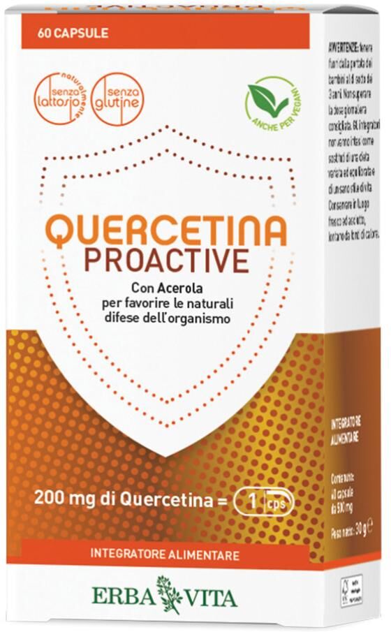 Erba Vita Quercetina Proactive 60cps Erv