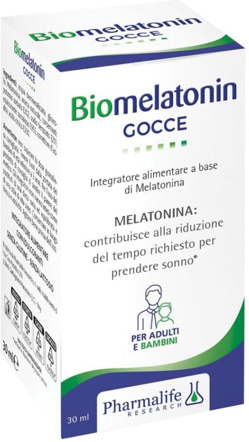 Pharmalife Research Srl Biomelatonin Gocce 30ml