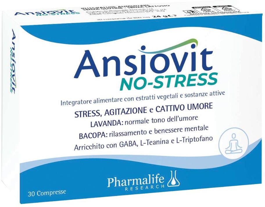 Pharmalife Research Ansiovit No Stress 30cpr