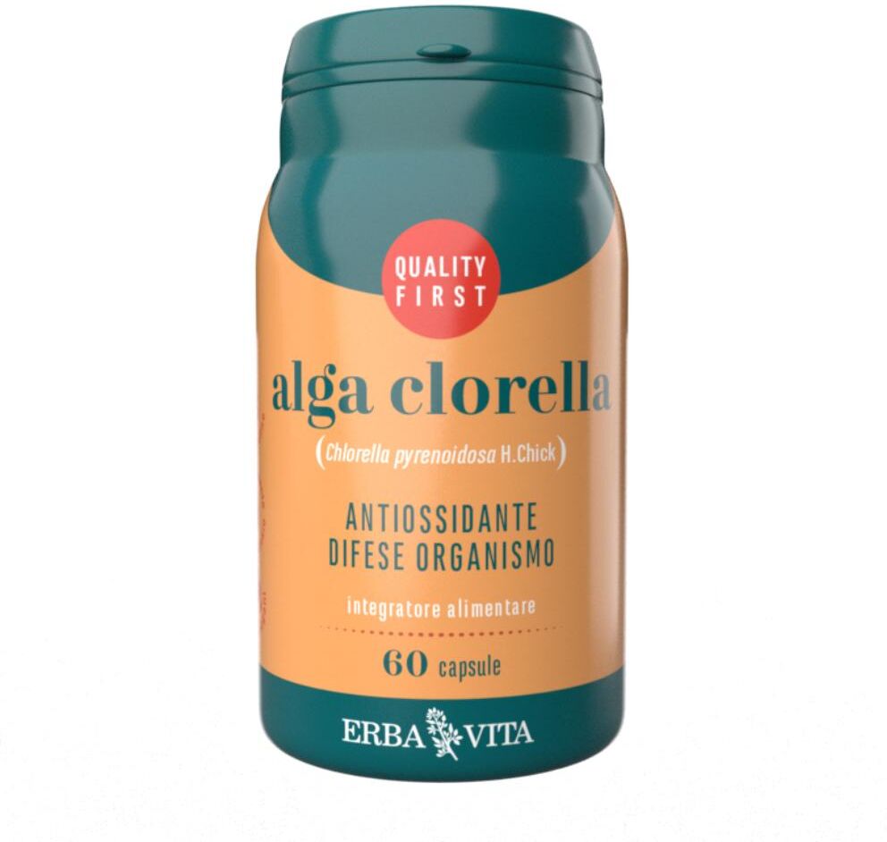 Erba Vita Alga Clorella 60 Cps 500mg Ebv