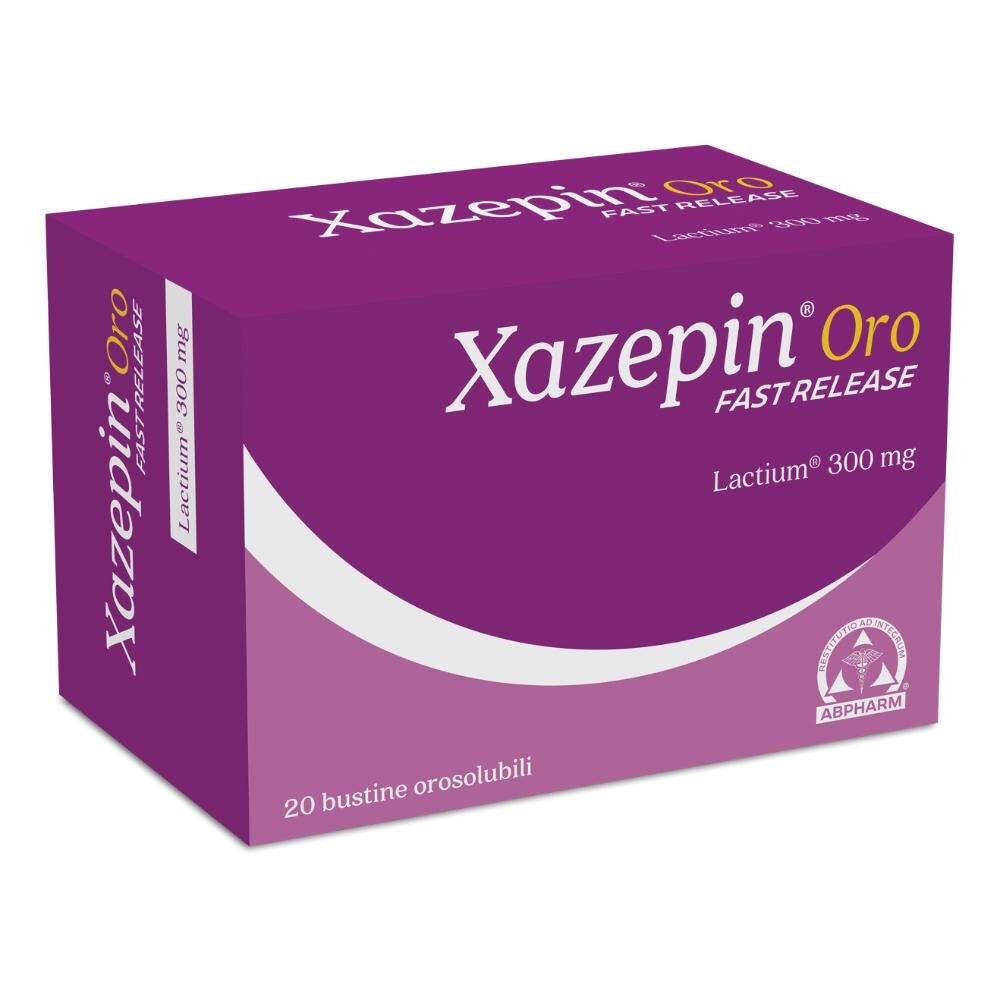 A.B.Pharm Srl Xazepin Oro Fast Release20bust