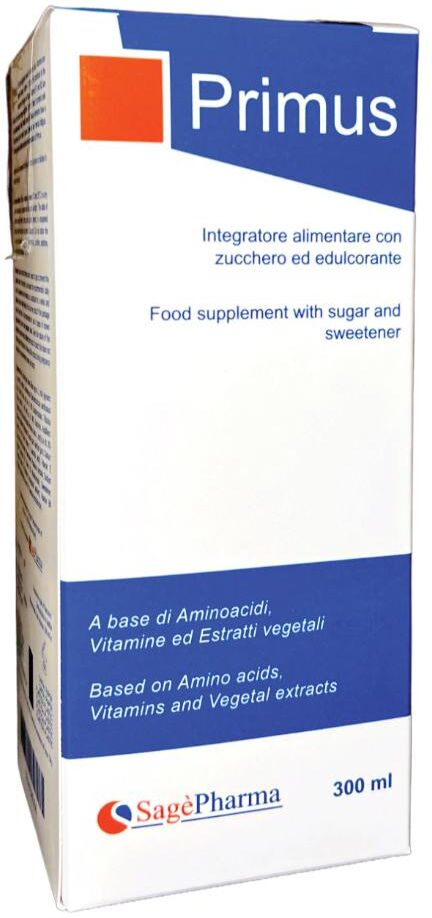 Sage Pharma Primus Flacone Da 300 Ml- Integratore Contro Stanchezza E Affaticamento