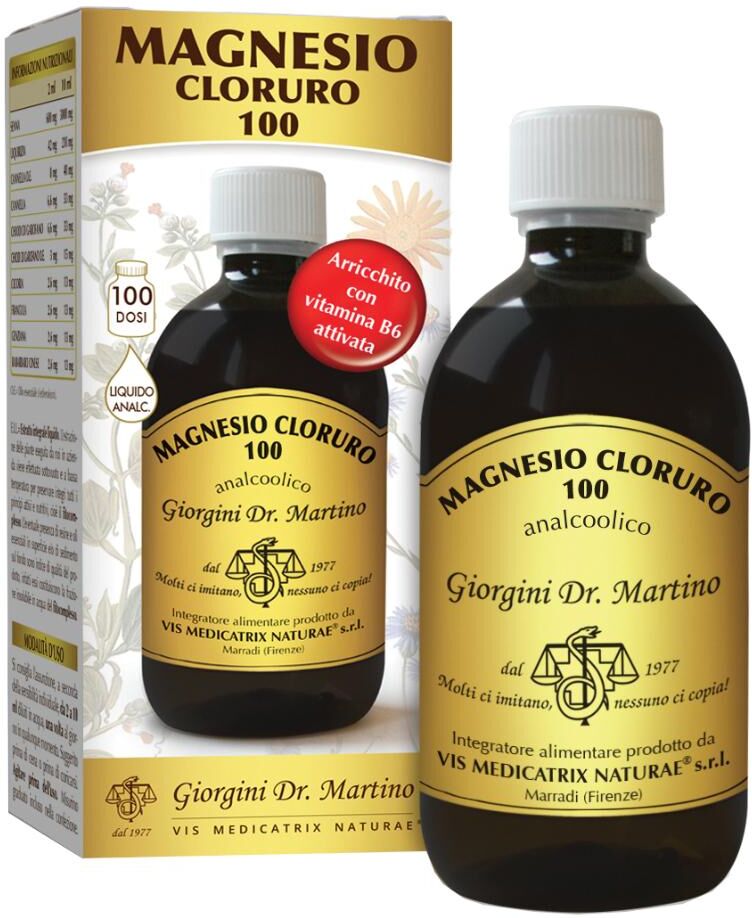 Dr.Giorgini Ser-Vis Srl Magnesio Cloruro 100 500ml Svs