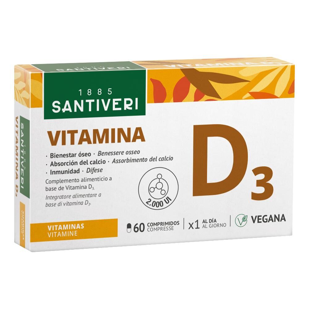 Santiveri Vitamina D3 2000ui Veg 60cpr