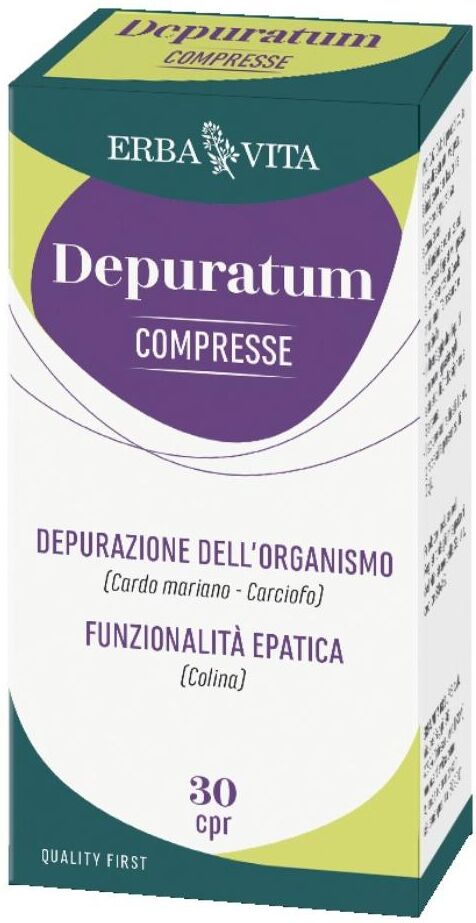 Erba Vita Depuratum 30 Cpr           Ebv