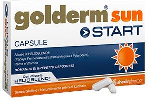 SHEDIR PHARMA Srl Unipersonale GOLDERM SUN START 30CPS