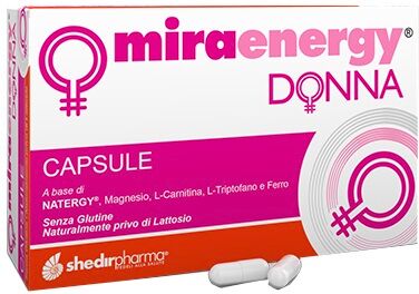 SHEDIR PHARMA Srl Unipersonale MIRAENERGY Donna 40 Cps