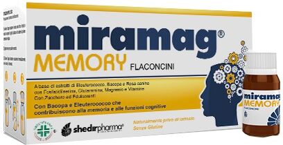 SHEDIR PHARMA Srl Unipersonale MIRAMAG-Memory 10Fl.10ml