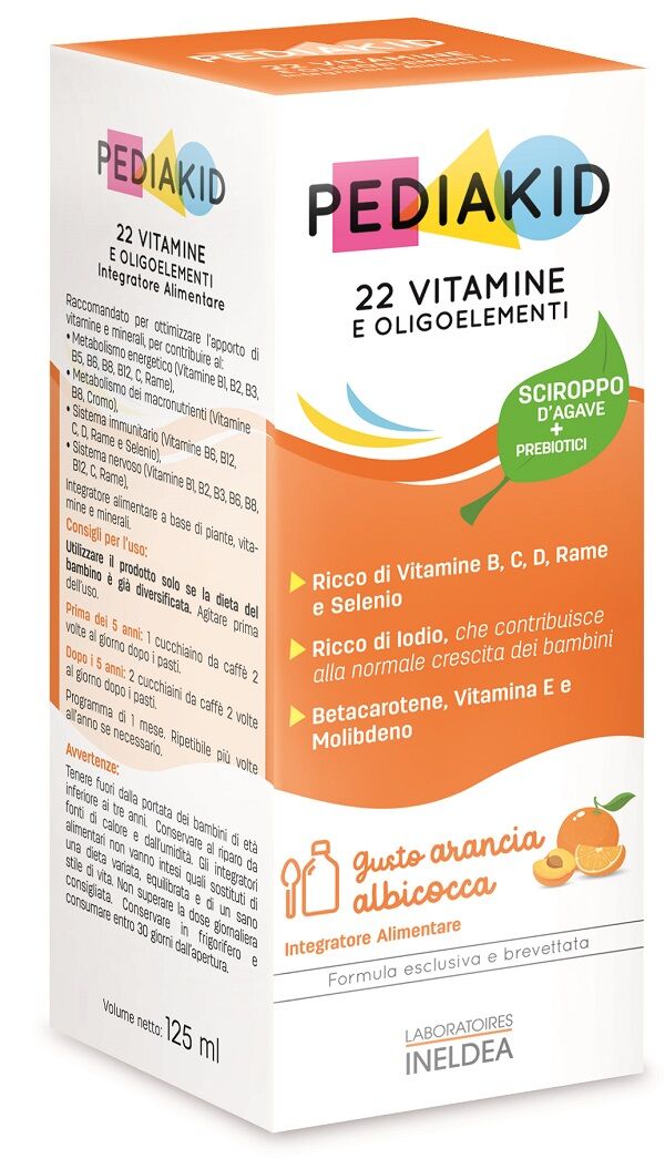 PEDIAKID 22 VITAMINE/OLIGOELEM