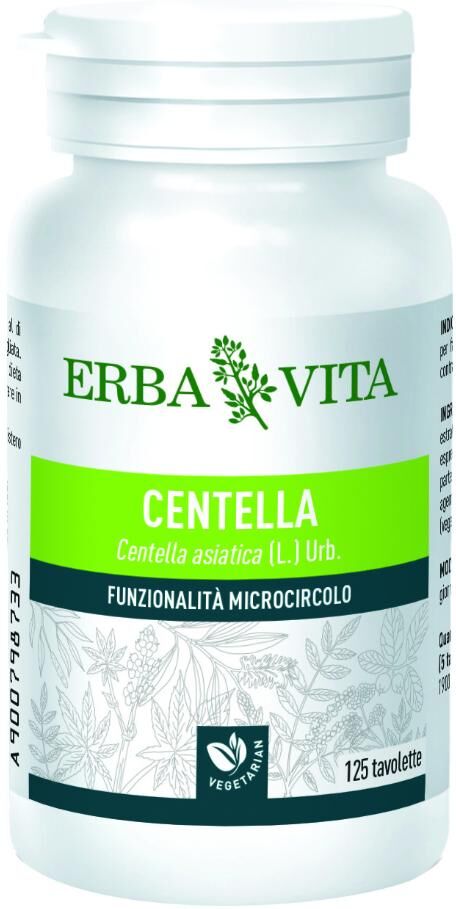 Erba Vita Group Centella Asiatica 125 Tavolette 400 Mg