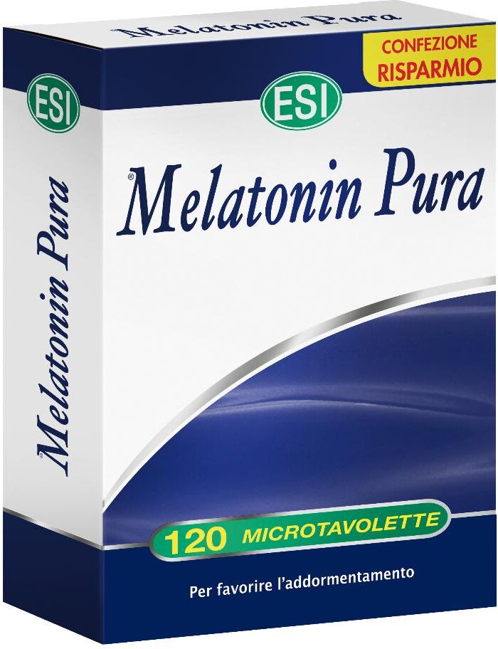 Esi  Sonno e Relax Melatonin Pura 1 mg Integratore 120 Microtavolette