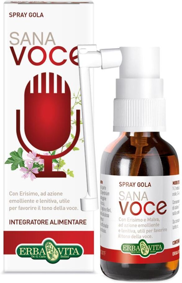 Erba Vita Voce Sana Spray Gola Integratore Alimentare 30 ml