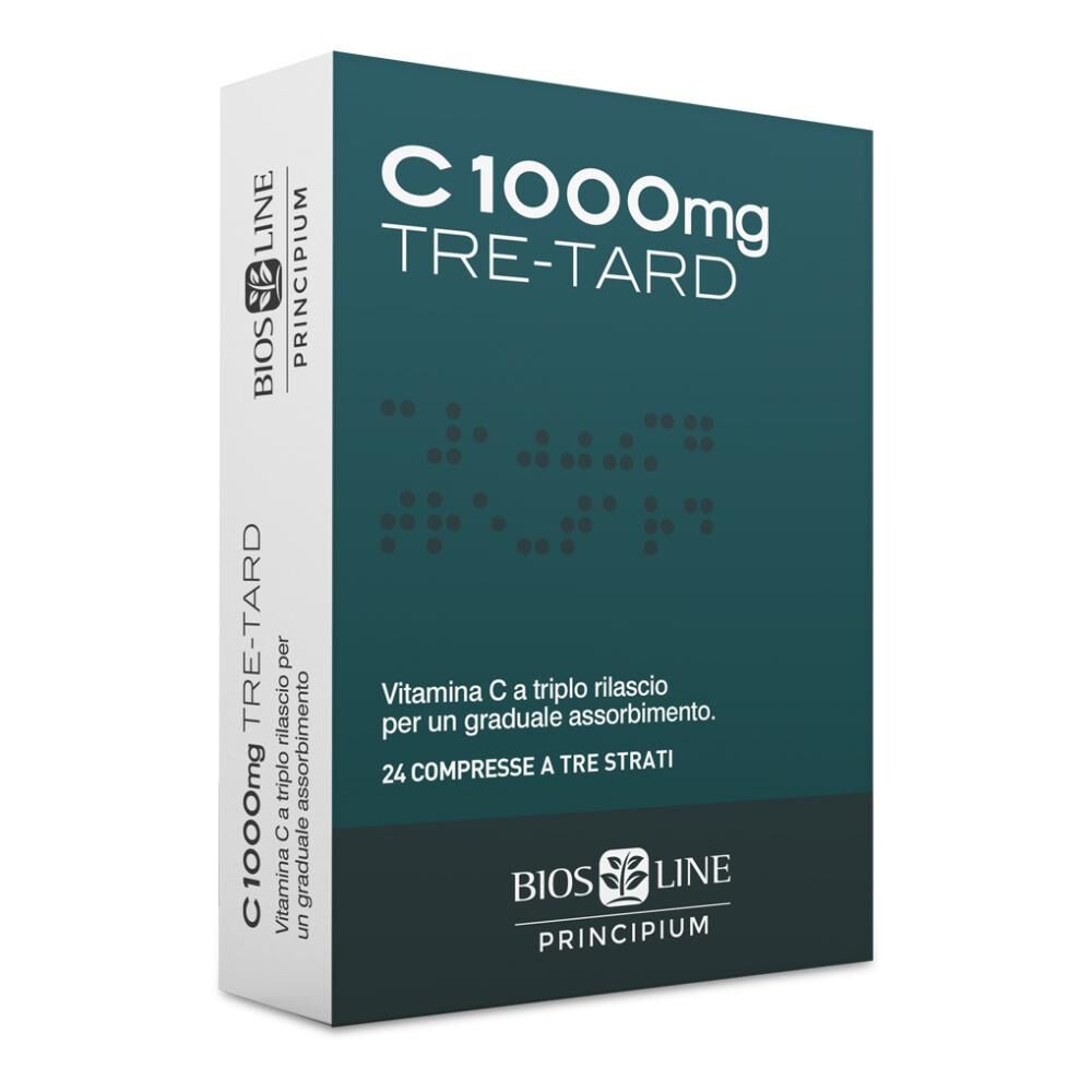 Bios Line Principium C 1000 Mg Tre-tard 24 Compresse A Tre Strati