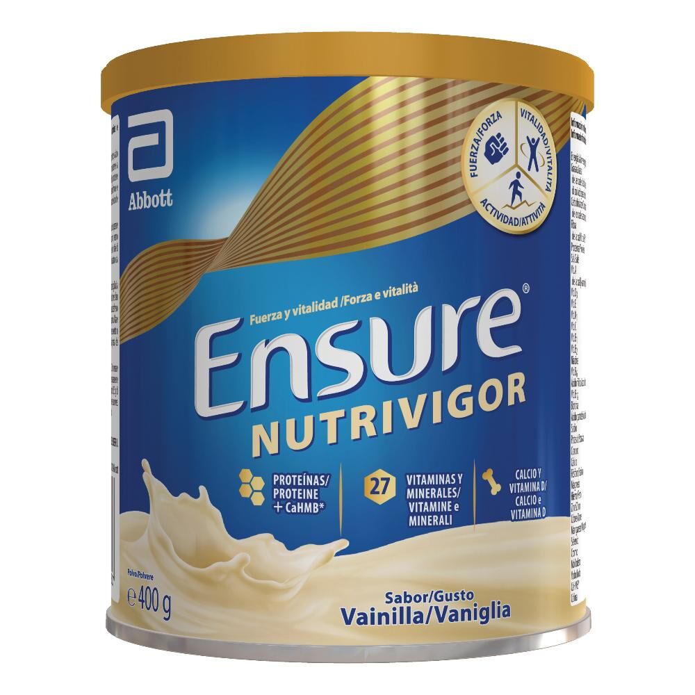Abbott Ensure Nutrivigor Vaniglia Integratore Alimentare 400 gr