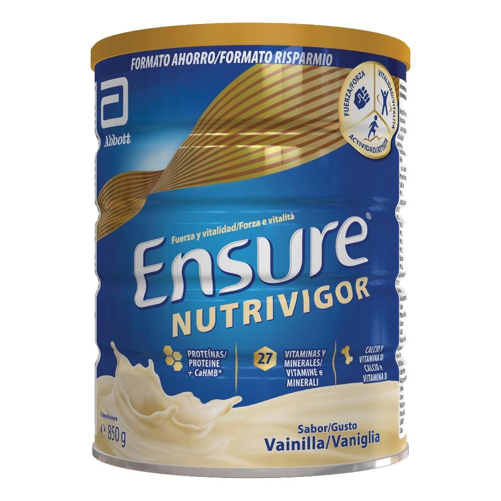 Abbott Nutrizione Domiciliare Ensure NutriVigor 850 g Gusto Vaniglia