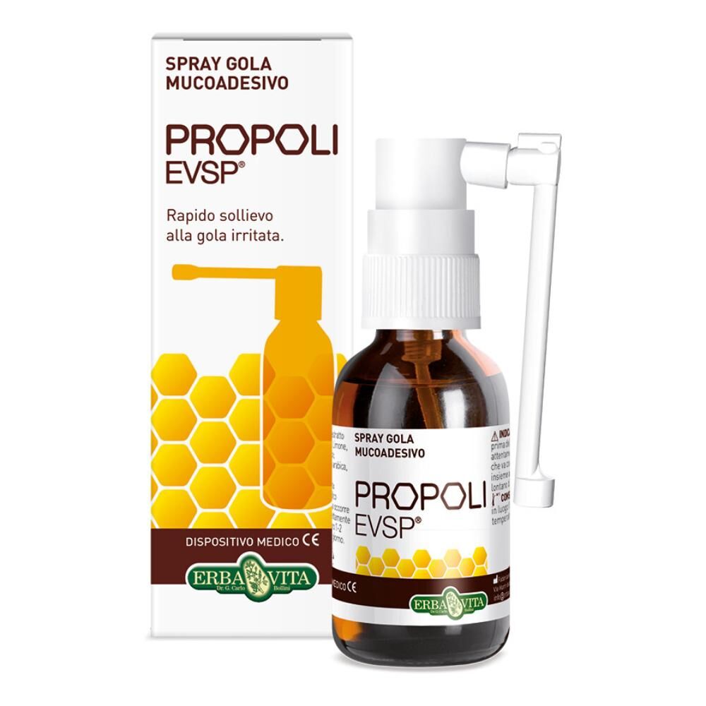 Erba Vita ErbaVita Propoli Evsp Spray Gola Mucoadesivo 20 ml