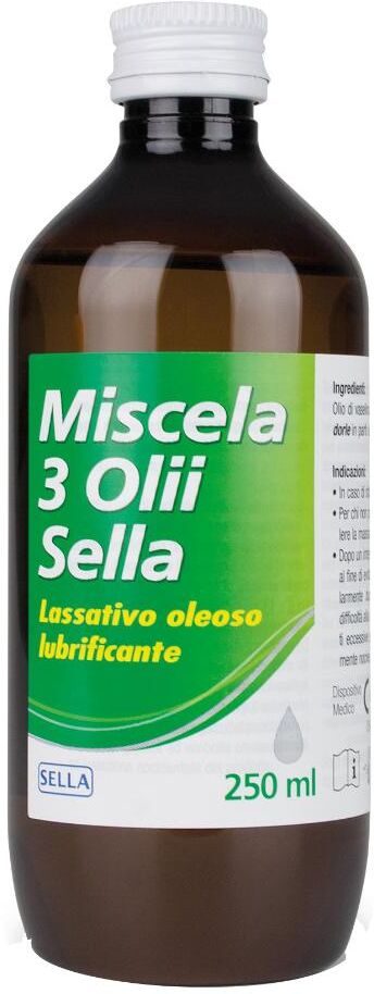 SELLA Srl MISCELA 3OLI LASSATIVO MD250ML